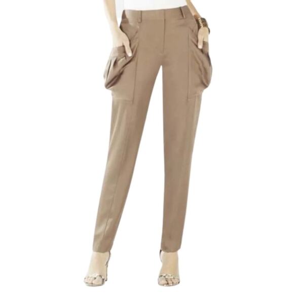 BCBG Keith Draped-Pocket Pant - Picture 1 of 7